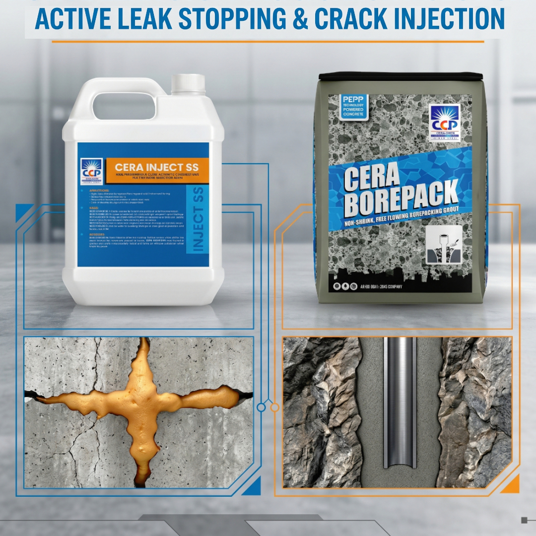 Active Leak Stopping & Crack Injection