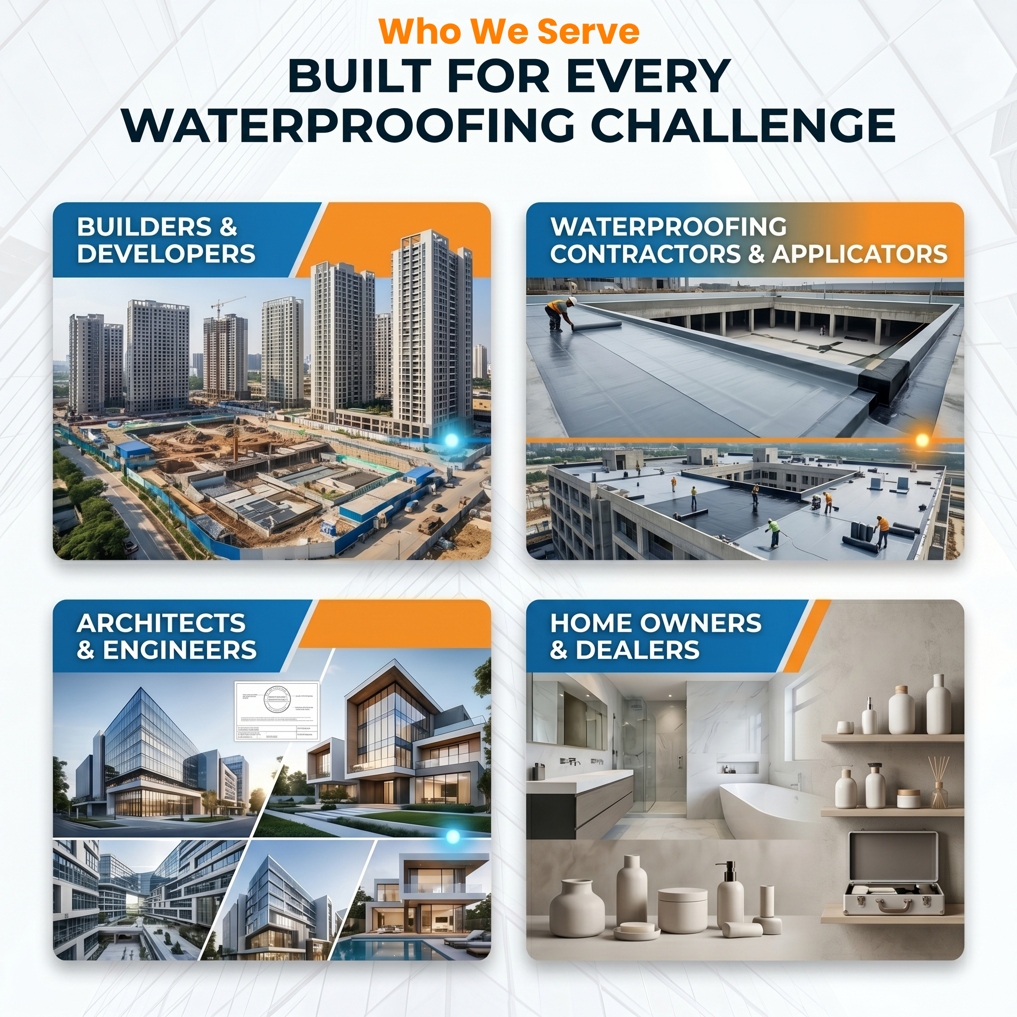 Built for every tile fixing need
